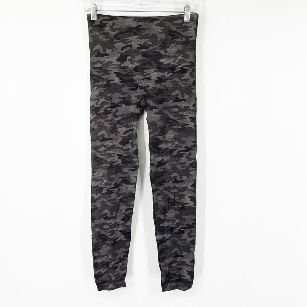 Spanx Look at Me Now Seamless Leggings FL3515 Grey Heather Camo